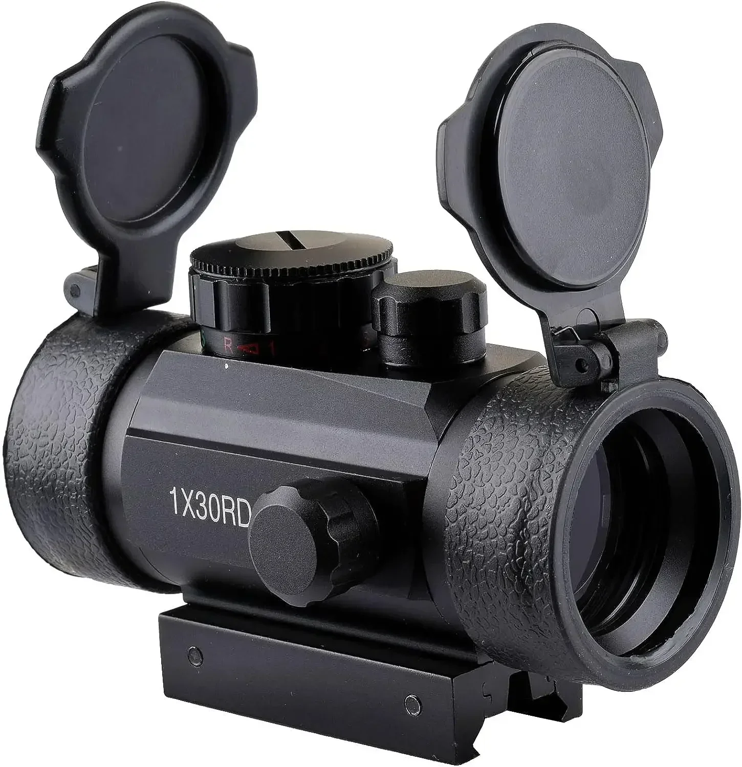 Tactical 1x40 1x30mm Reflex Red Green Dot Sight Riflescope with Free 11mm & 20mm Mount Rails