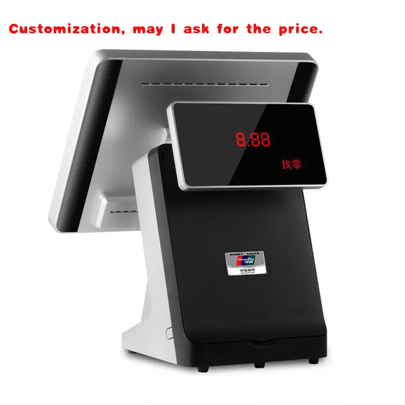 custom.Restaurant Supermarket Cash Register Integrated