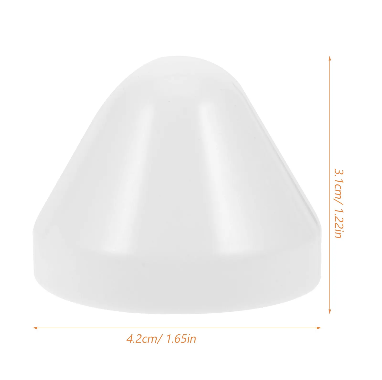 1Set Toilet Bolt Caps Cover Set Simple Style Minimalist Design Compatible with Most Toilets Easy Fit Toilet Seat Screw Cap