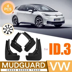 Mudguards Fender Mud Guard Flap Car Flaps for Volkswagen ID.3 VW ID3 ID 3 2019 2020 2021 2022 2023 Car accessoires