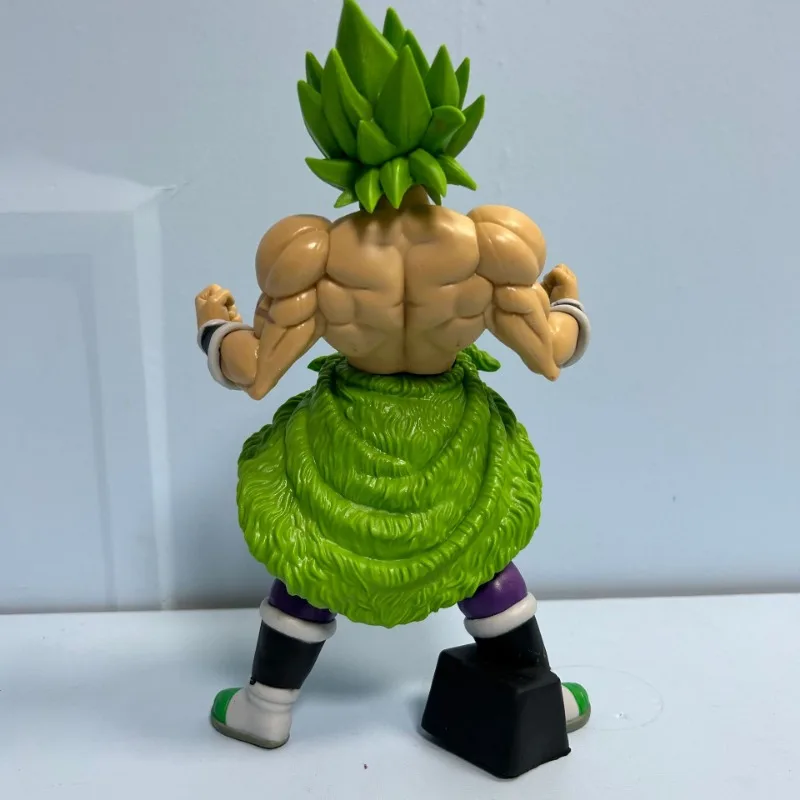 23 cm Dragon Ball Anime Figur Broly Super Saiyajin Action-figuren spielzeug modell Desktop dekoration statue Sammlung Anhänger kind Geschenk