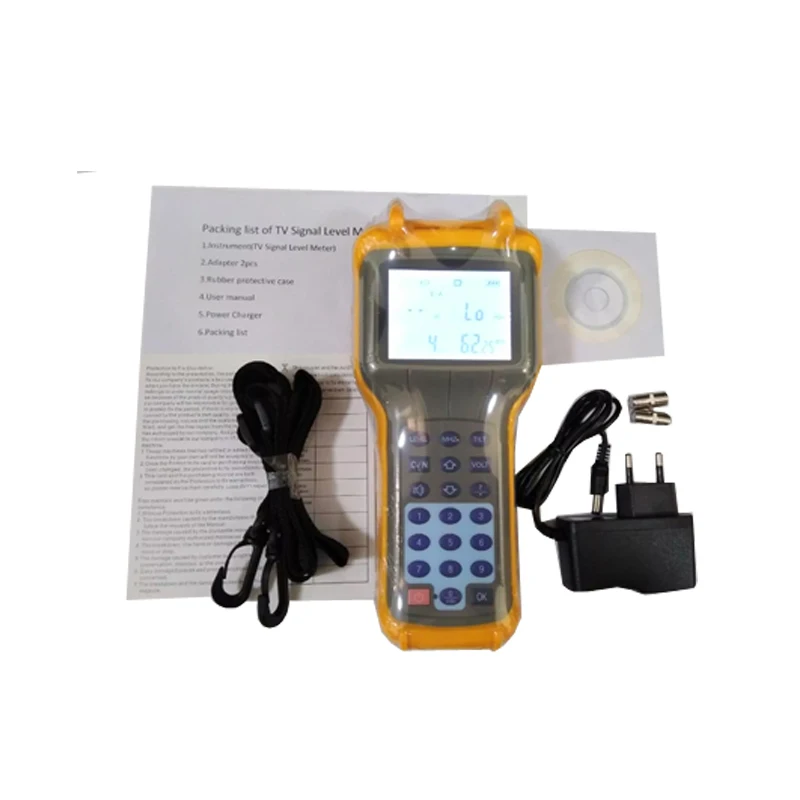 RY-S110 CATV Cable TV Handle Digital Signal Level Meter DB Tester 46~870MHz