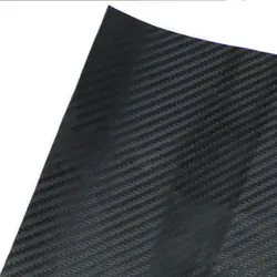 DN59 Black Matte Car Vinyl Sticker 3D Carbon Fiber Film Auto Wrapping Foil Laptop Skin Phone Cover Motorcycle Decoration