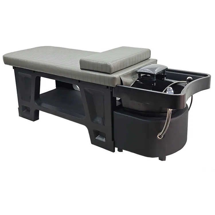 Plastic Hair Washing Salon Shampoo Spa Bed Sink Bowl Shampoo Bed Spa Head Bed