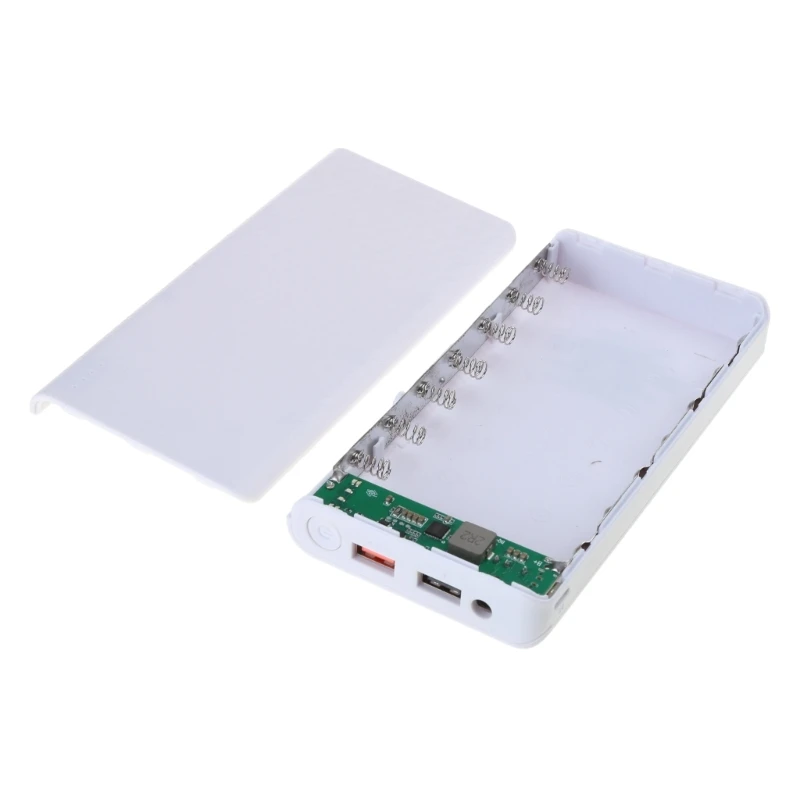 DD Non-removable Charging Box for Shell for DC Output 9V/12V Dual USB Output DIY 7x18650 Battery for Case