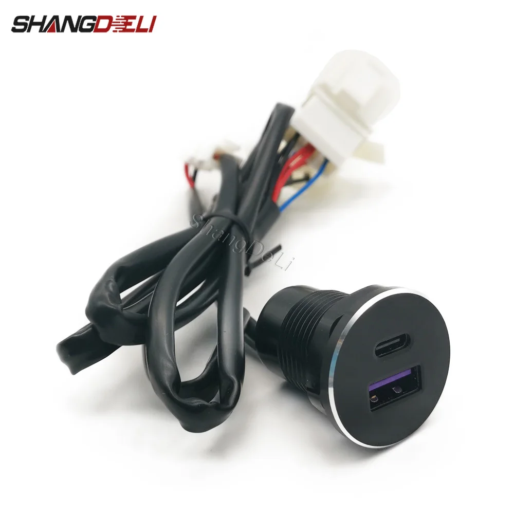 1PC Car Dual Usb Ou…
