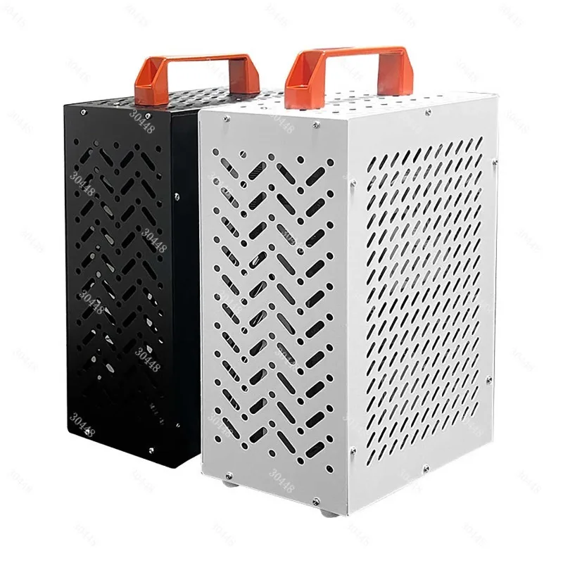 Portable Itx Small Form Factor Case, Mini White Air-cooled Small Power Supply Desktop Case, Mini Chassis