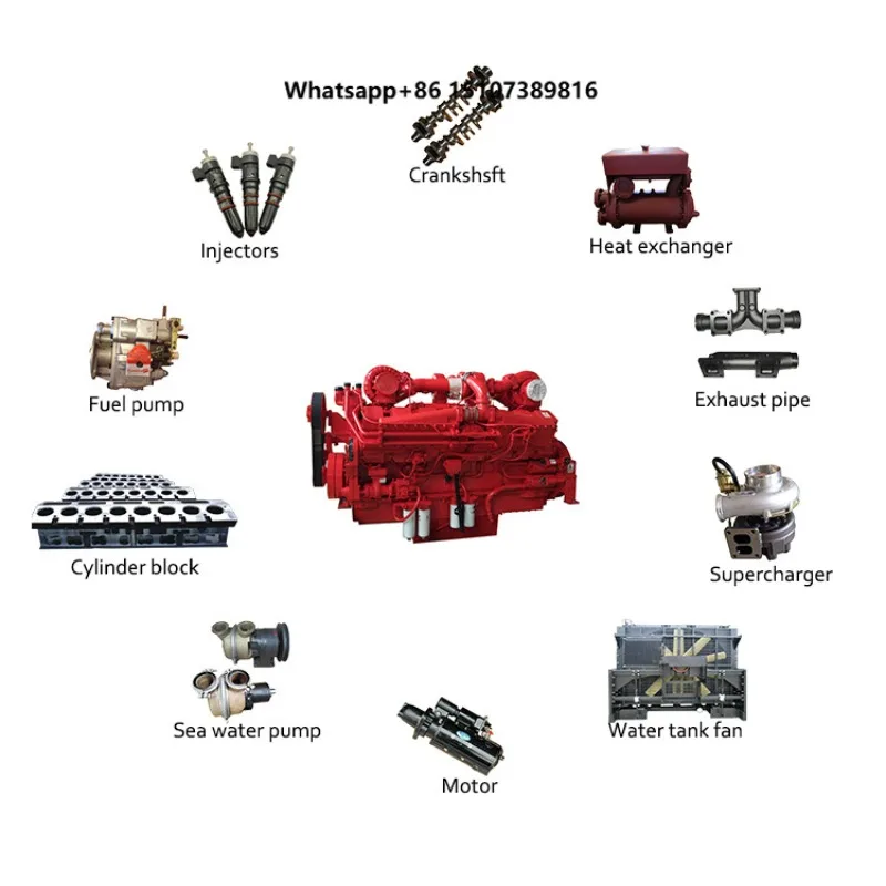 For Cummins Marine Engine NT855 KTA19 KTA38 KTA50 Fuel Pump Assembly 3632507 3632513 Engine Machinery Parts