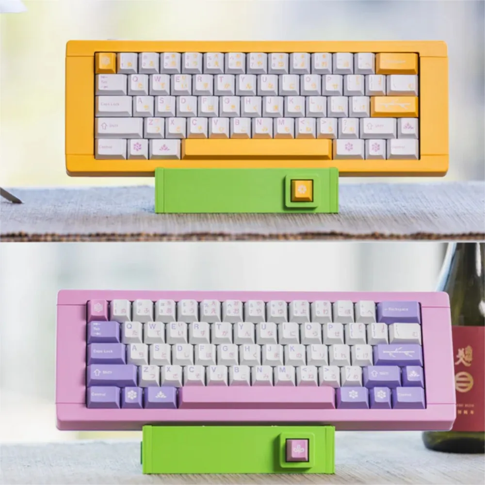 

BBox 60% Hanami/Umemi Mechanical Keyboard Kit PC Case Hot Swap RGB Bluetooth/USB/2.4G Diy Customized 60 Layout Macro Keyboards