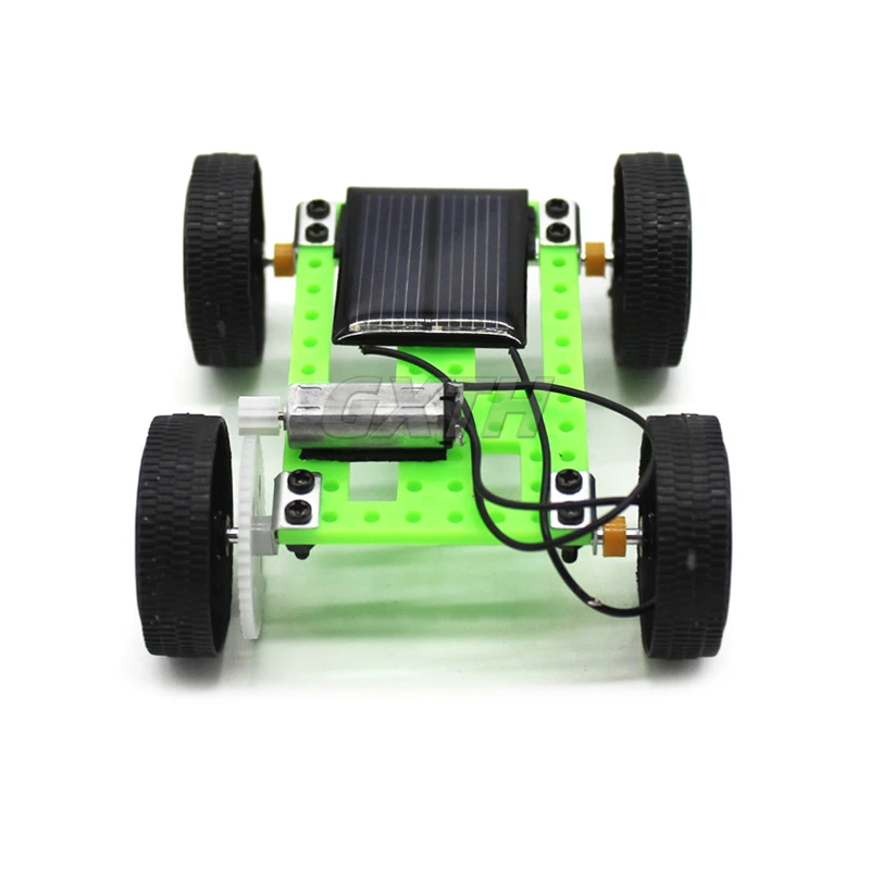 Mini Solar Toy DIY Car Kit Solar Powered Car