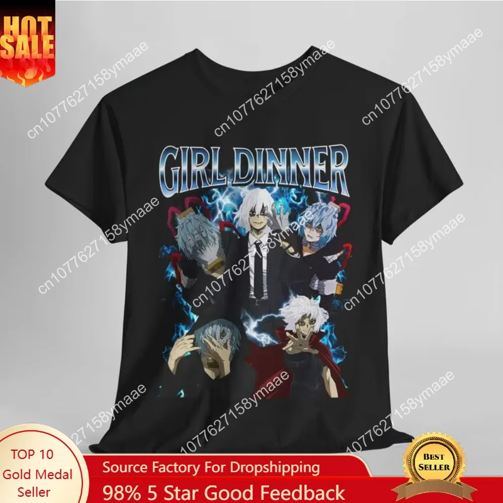 

2025 Shigaraki Boku No Hero Academia T-Shirt Men Women Vintage MHA Shirt Anime Apparel Fanmerch MHA Merchandise Perfect Anime