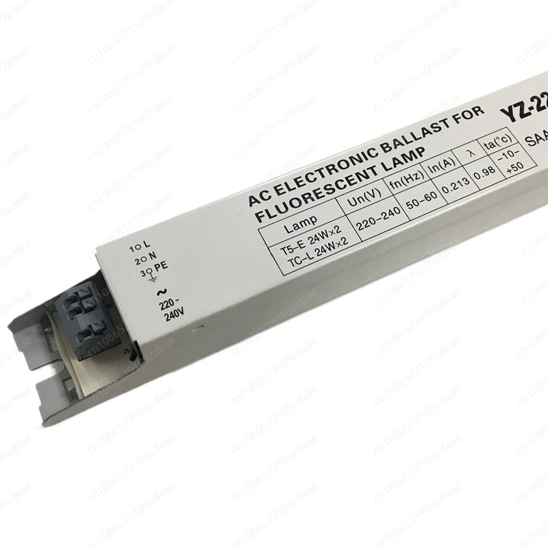 YZ-224EAA T5-E/TC-L 220-240V 2x24W Fluorescent Lamp AC Electronic Ballasts Instant Start