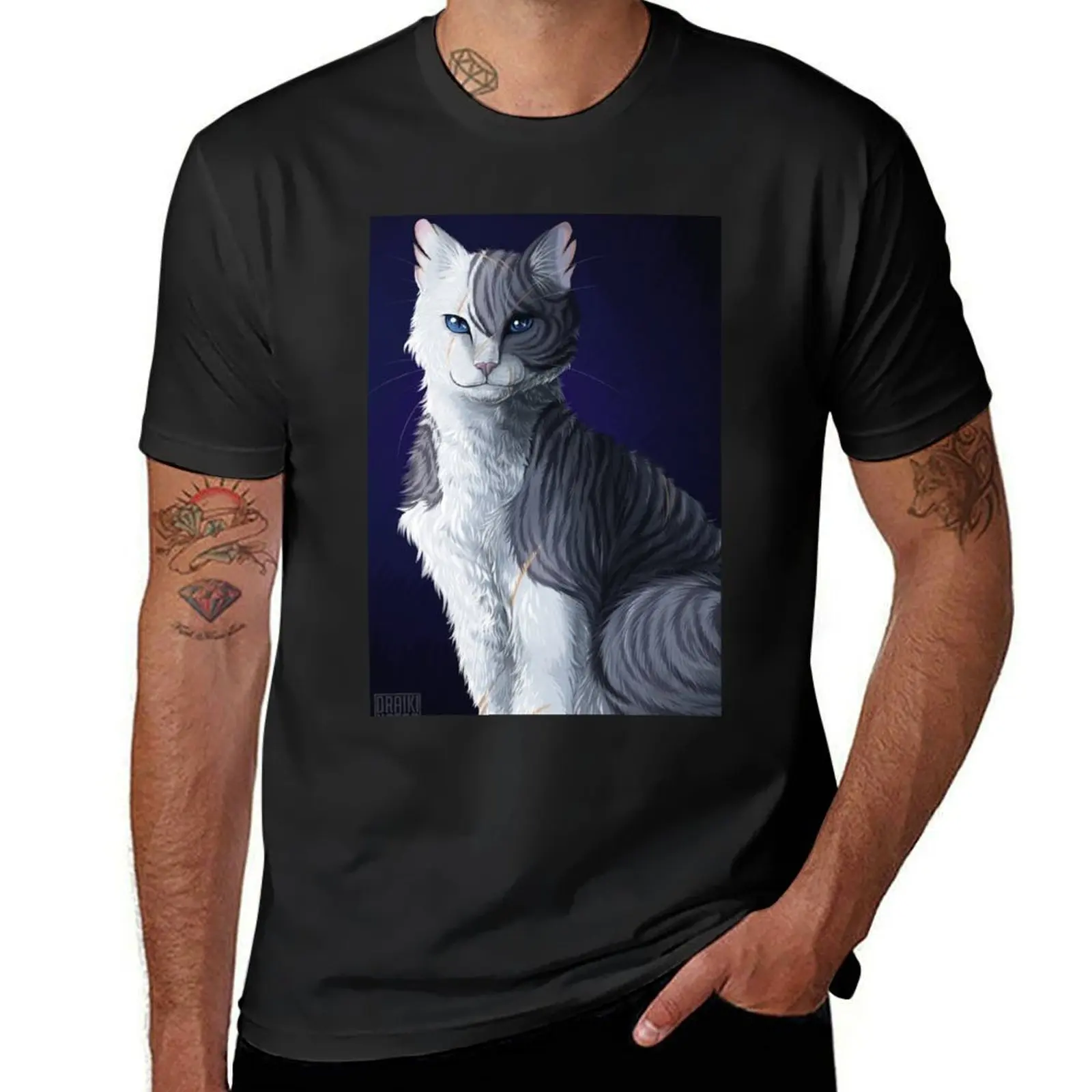 

Ivypool T-Shirt anime stuff Blouse anime figures mens fashion