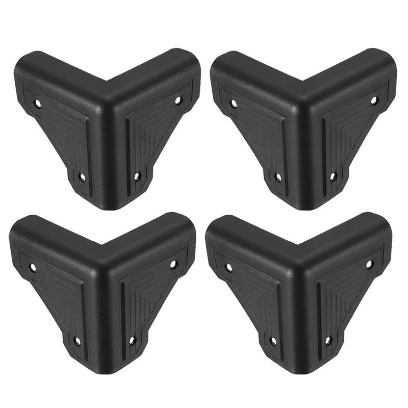 4/8/12pcs Plactic Box Corner Protectors Edge Guard Protector 78x78x73mm Wooden Case Furniture Corner Protector Guard