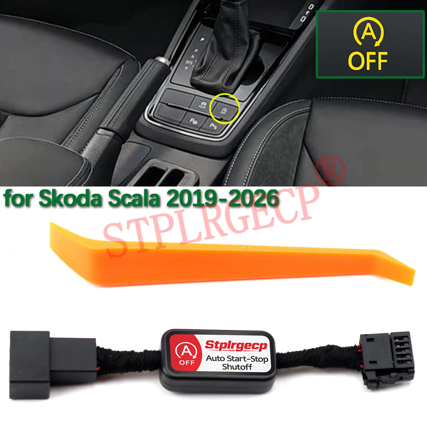 Automatic Start Stop Engine System Off Plug and Play Auto Stop Start for Skoda Scala 2019 2020 2021 2022 2023-2026