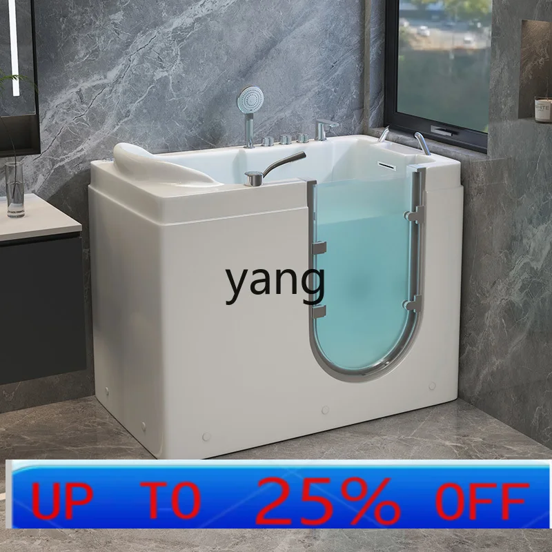 

Lmm Bathtub Walk-In Home Use Barrier-Free Internal and External Opening Sitting Deep Soak Acrylic