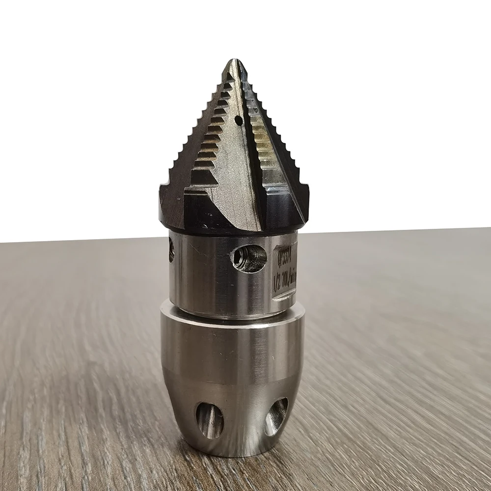 G1/2'' Rotating nozzle of dredging machine Pipeline dredging high-pressure nozzle DN15 20mm internal thread 170L/min