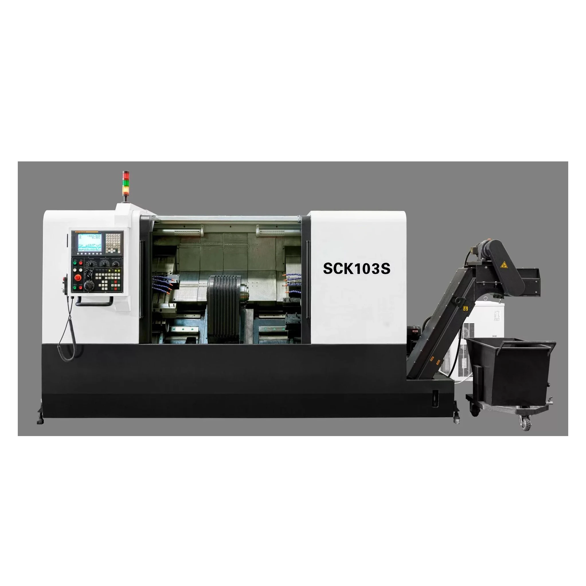 Precisão Metal CNC Torno, Hine Double End, alta qualidade