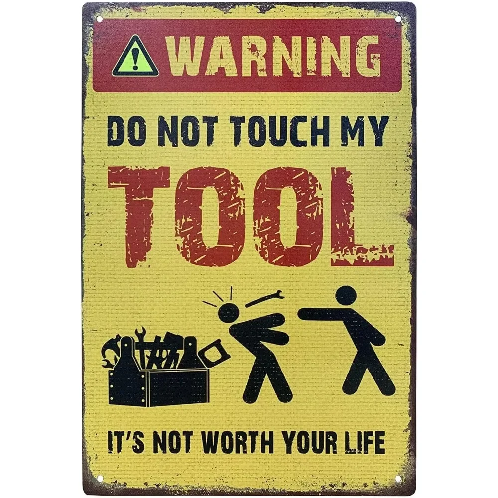 Vintage Metal Tin Sign Remember Kids Electricity Will Kill You Warning Vintage Metal Tin Sign Retro Iron Painting Tin Signs Pla