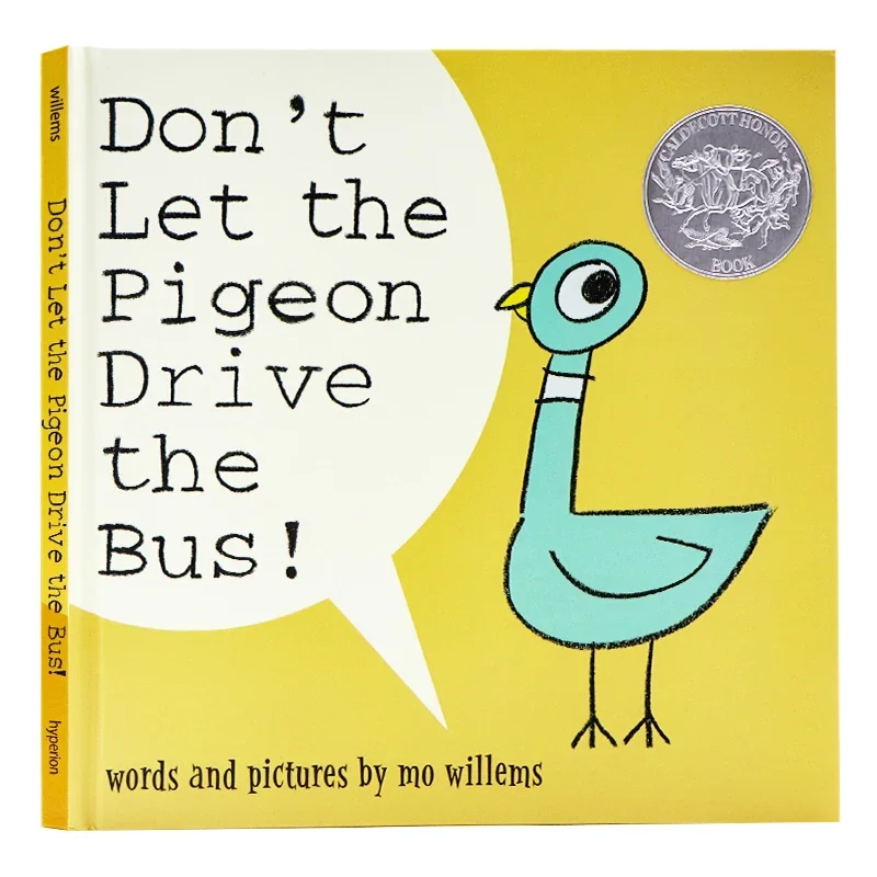 Don't Let the pigeon Drive the Bus, Children's books aged 2 3 4 5 English book, Picture Books Stories Hardcover 9780786819881