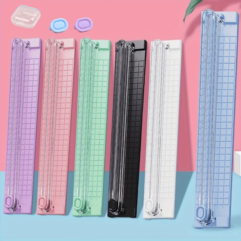 

A3 Stainless Steel Paper Cutter, A Portable Handheld Cutting Tool with Bidirectional Functionality, Made of ABS Material