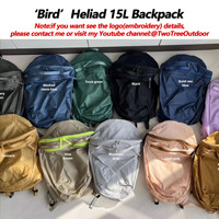 'Bird' Heliad 15L travel backpack outdoor hiking Camping Traveling waterproof sports bag men's and women's universal
