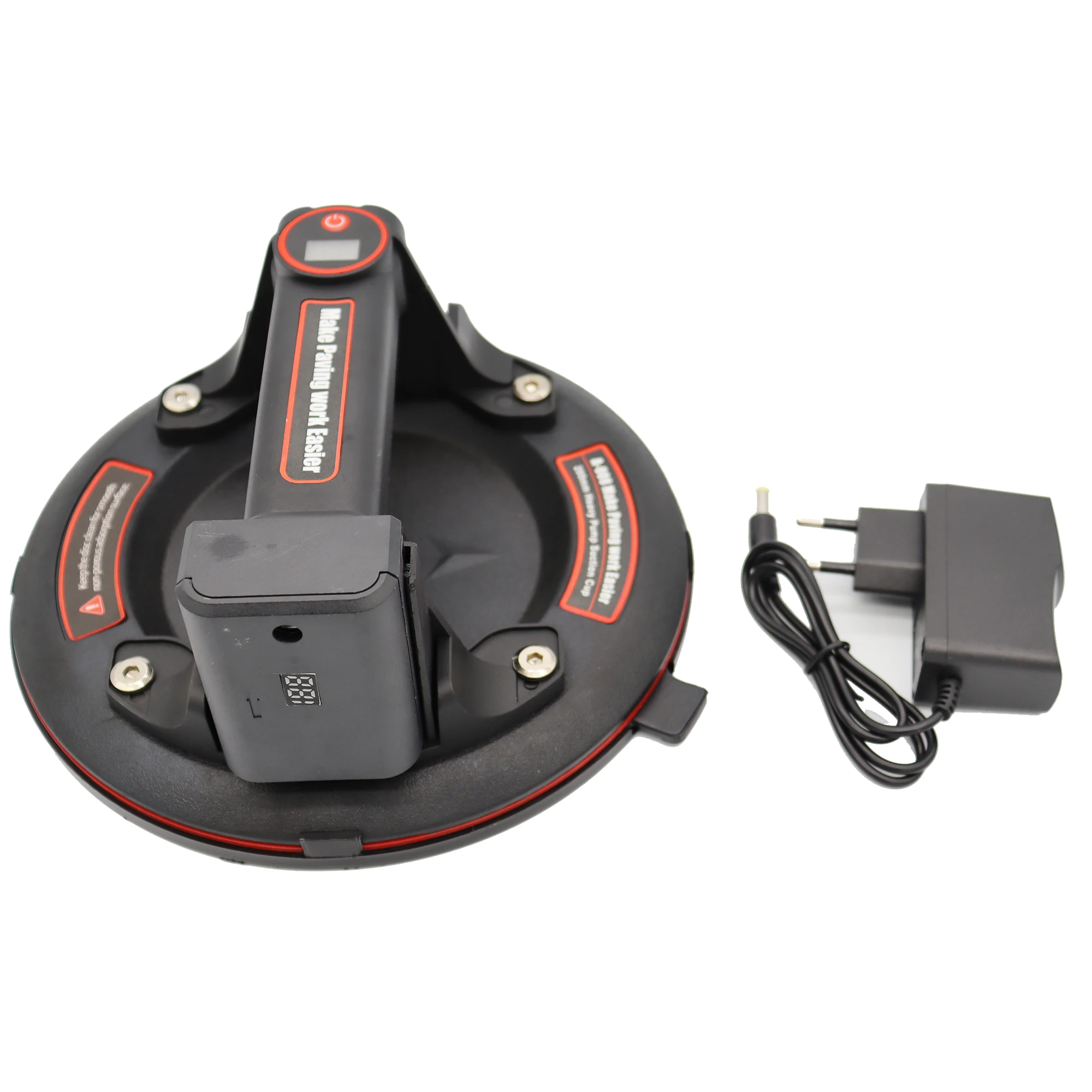 8-inch Electric Vacuum Cleaner, Vacuum Lift, 200 Kg Load Capacity, Durable Hand Lift, Glass Granite Tile Tool