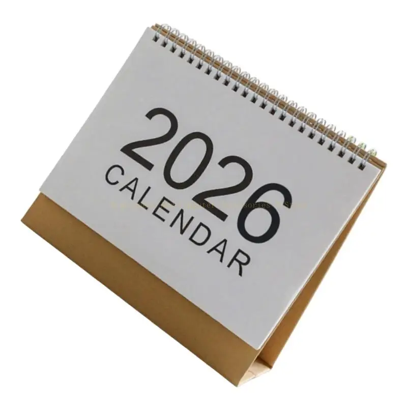 2026 Desk Calendar Office Calendar Simple Calendar Standing Calendar for School