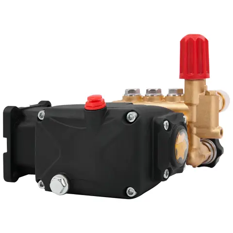 SucceBuy Pressure Washer Pump 3GPM / 4 GPM Shaft Horizontal Triplex Plunger Replacement Power Pumps Kit Compatible with Simpson