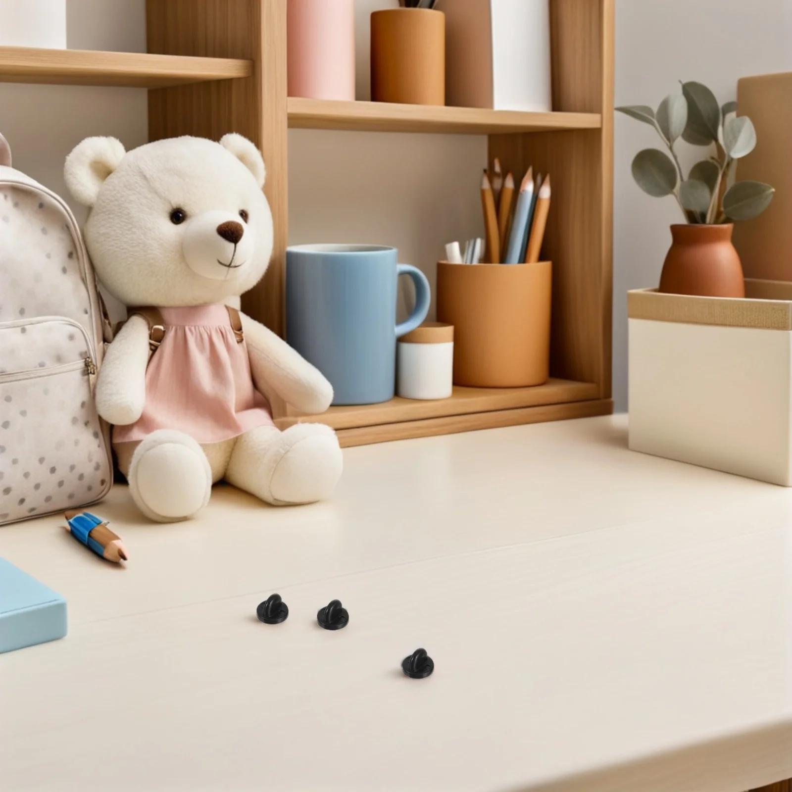 300 قطعة فراشة مخلب دبوس ظهورهم المطاط قفل شارة التلبيب بروش المشاركات قوية تنوعا استخدام ملابس مريحة