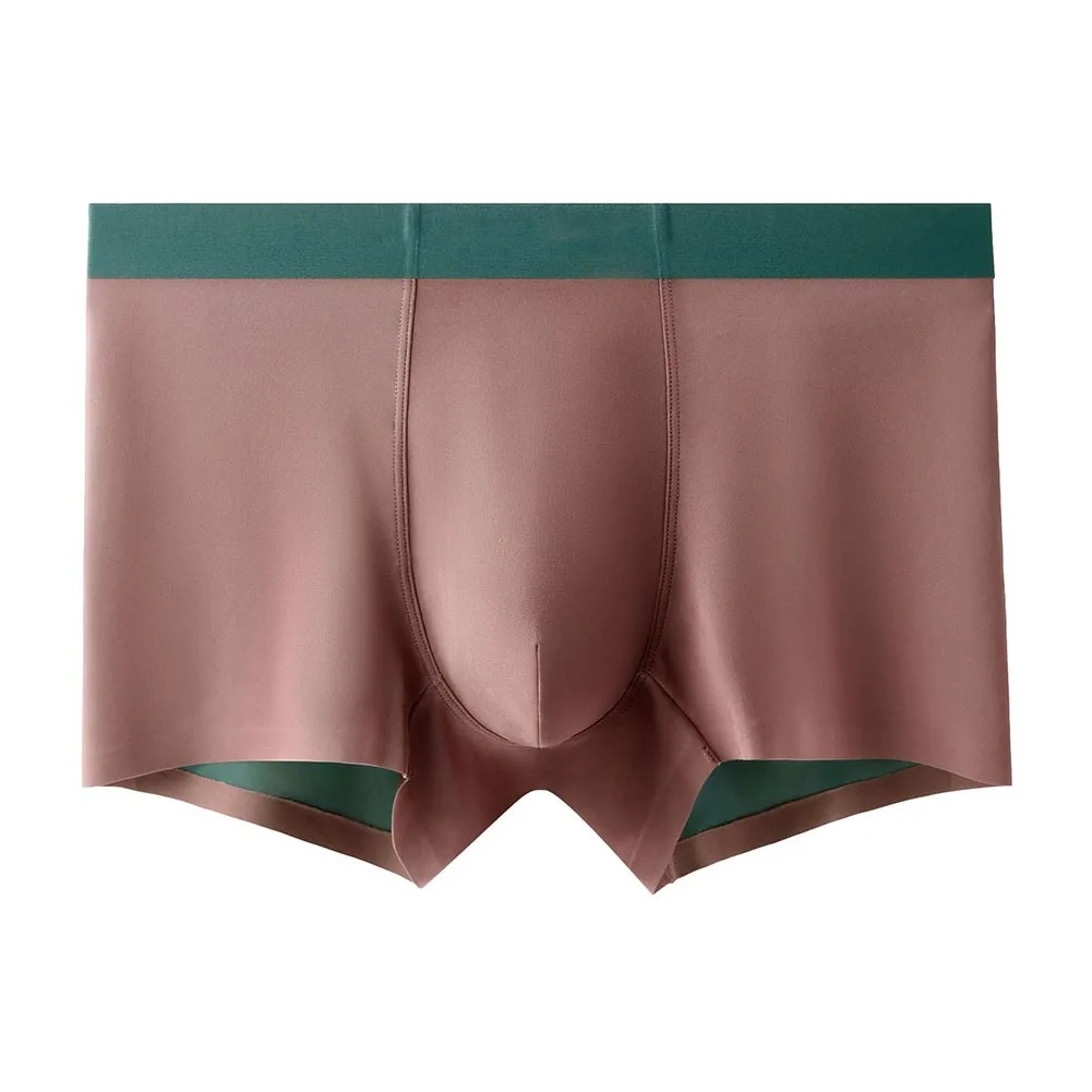 ملابس داخلية بوكسر للرجال بدون خياطة، ملابس داخلية رفيعة قابلة للتنفس، مناسبة للراحة والدعم #2