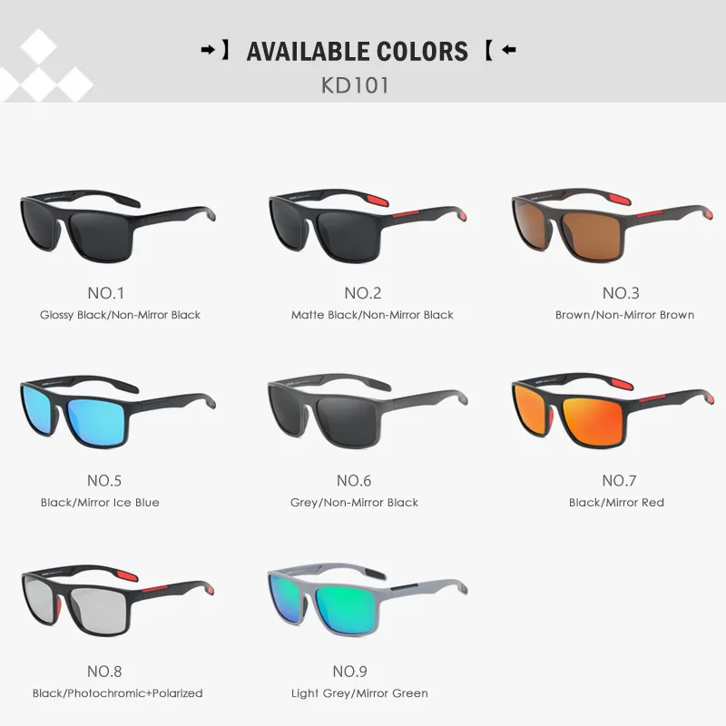 Hot selling：New Polarized Sunglasses Men's Driving Shades Male Sun Glasses Vintage Driving Travel Fishing Classic Sun Gla