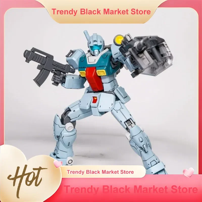 GK Cucuruz Doan's Island Gm Sleggar HG 1/144 Mecha Assembly Model Kit Action Figures Desktop Decoration Doll Boy Puzzle Toys