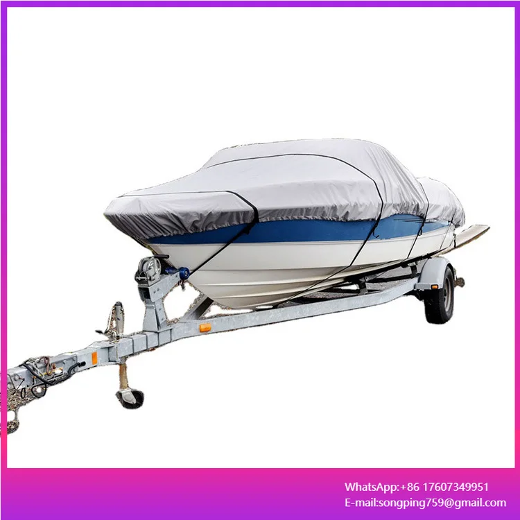 

Factory Wholesale 12-22 Inch Oxford Fabric Waterproof 600D Universal Boat Cover