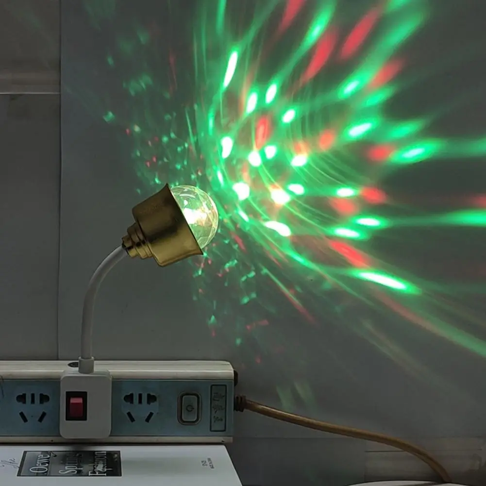 

Красочная вращающаяся атмосфера 360, волшебный шар, лампа с автоматическим сценическим эффектом, светодиодная лампа, ночник для DJ, дискотеки, КТВ, танцевальной вечеринки