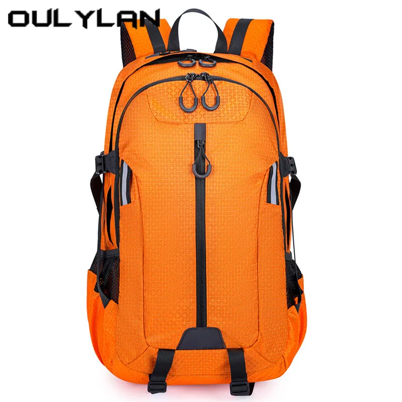 

Travel Comfortable Backpack Breathable Waterproof Oxford Sport Bag Solid Color Women Hiking Bags Outdoor Photography Travelbags