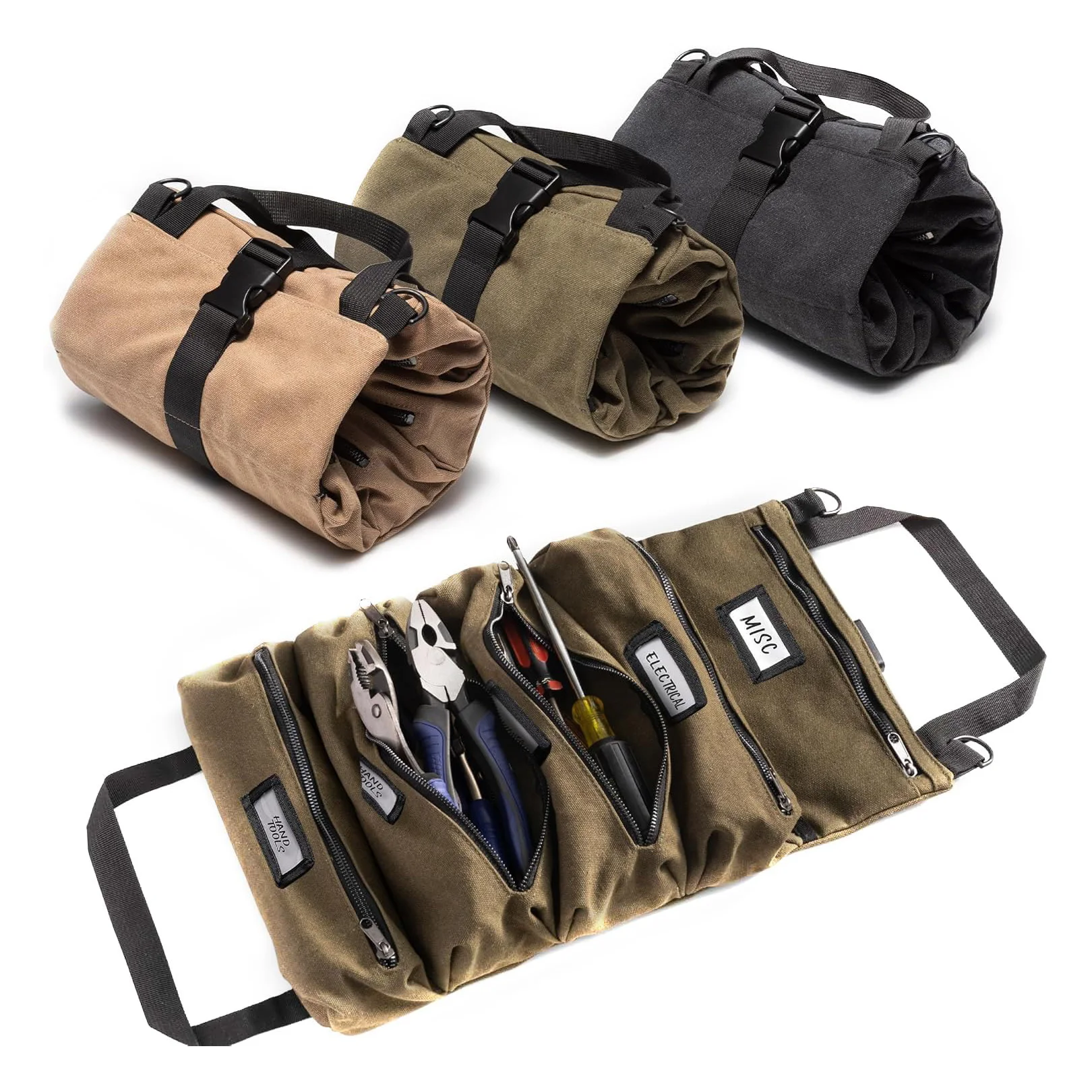 sac-a-outils-en-toile-a-5-poches-avec-logo-personnalise-durable-et-impermeable-avec-boucle-securisee-pour-mecaniciens-electriciens-support-oem