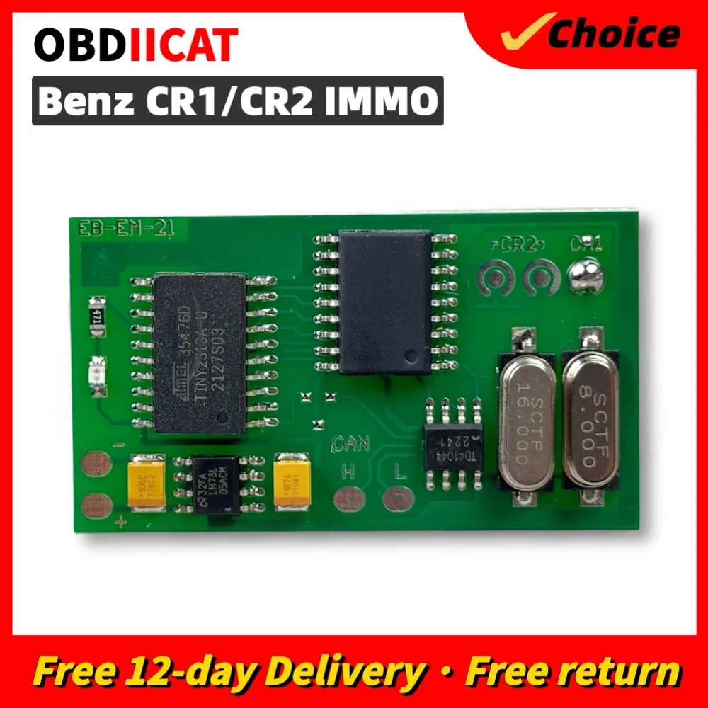 

OBDIICAT-For Merc--edes Ben-z CR1/CR2 IMMO Emulator Bypass Immobiliser System Immo CR1 IMMO Emulator For Merc-edes