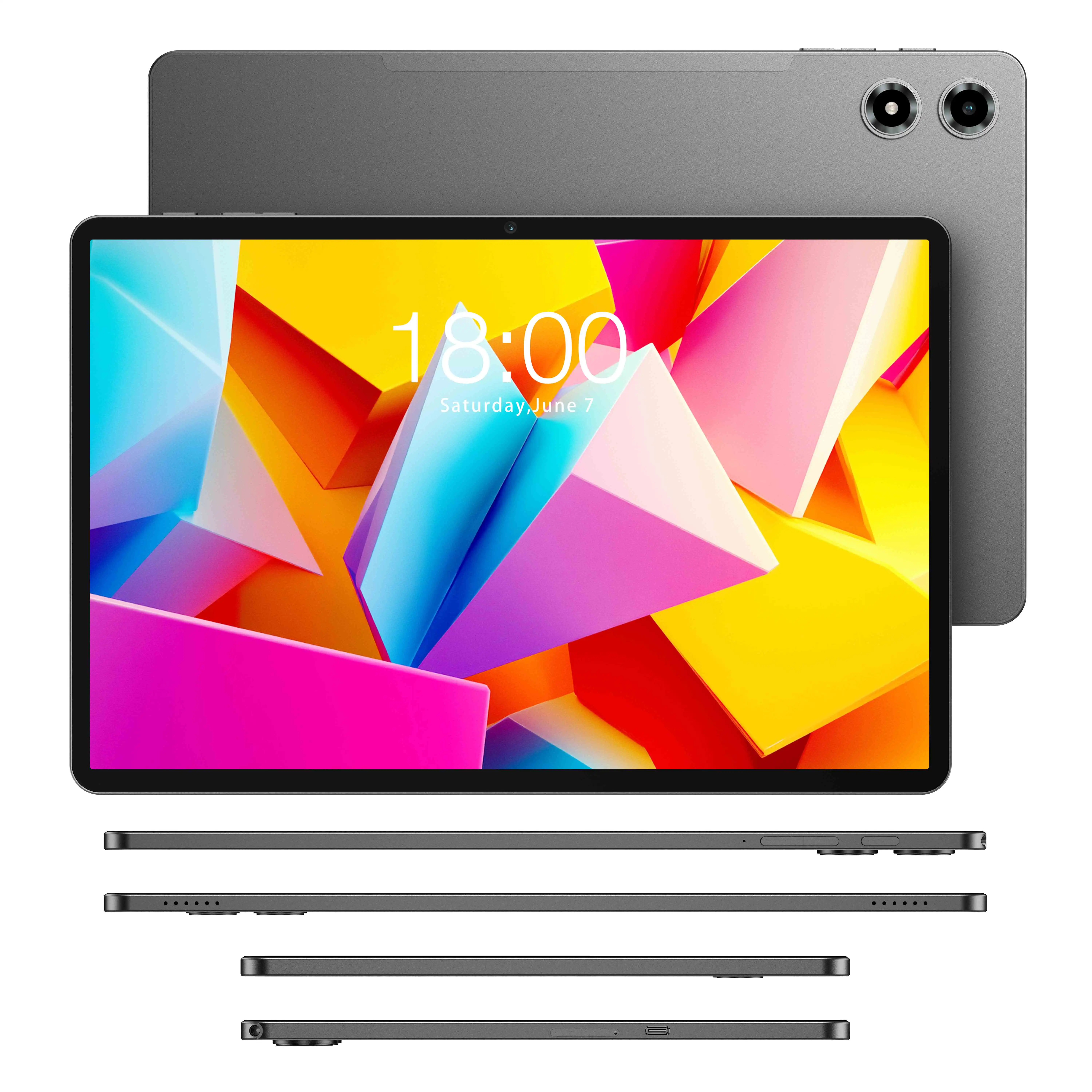 تابلت Teclast T50PLUS (T7280 ثماني النواة، 8 جيجابايت رام، 256 جيجابايت روم/11 بوصة/أندرويد 15) مع لوحة مفاتيح وماوس لاسلكي، سلسلة الملحقات #6