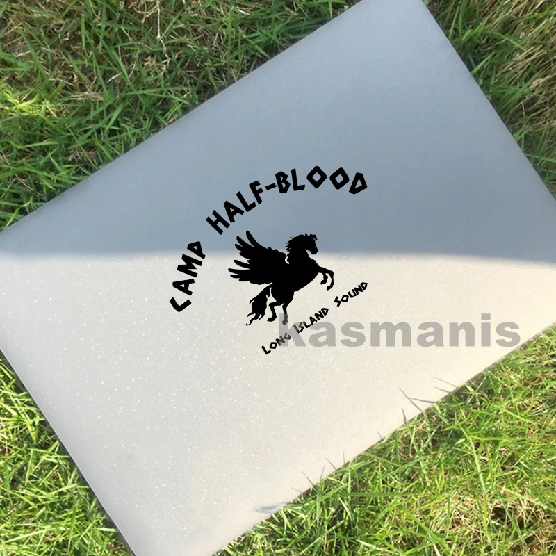 Camp Half Blood Vinyl Car Sticker Waterproof Decals Decor, Long Island Sound Laptop Decal For Apple MacBook Pro/Air Decoration