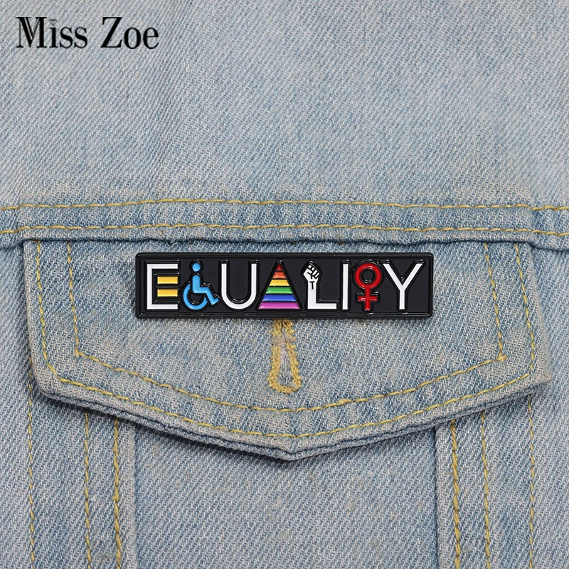 Alfileres esmaltados de arcoíris LGBT, broches de evaluación creativos personalizados, insignias de solapa, ropa, regalo de joyería divertido para amigos