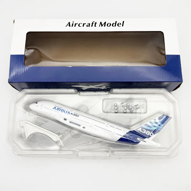 20/30 سنتيمتر a380 سلسلة نماذج الطائرات 1/240 الراتنج مقياس الطائرة ايرباص a380 تحصيل الطائرات مع عجلات لعبة الطائرات