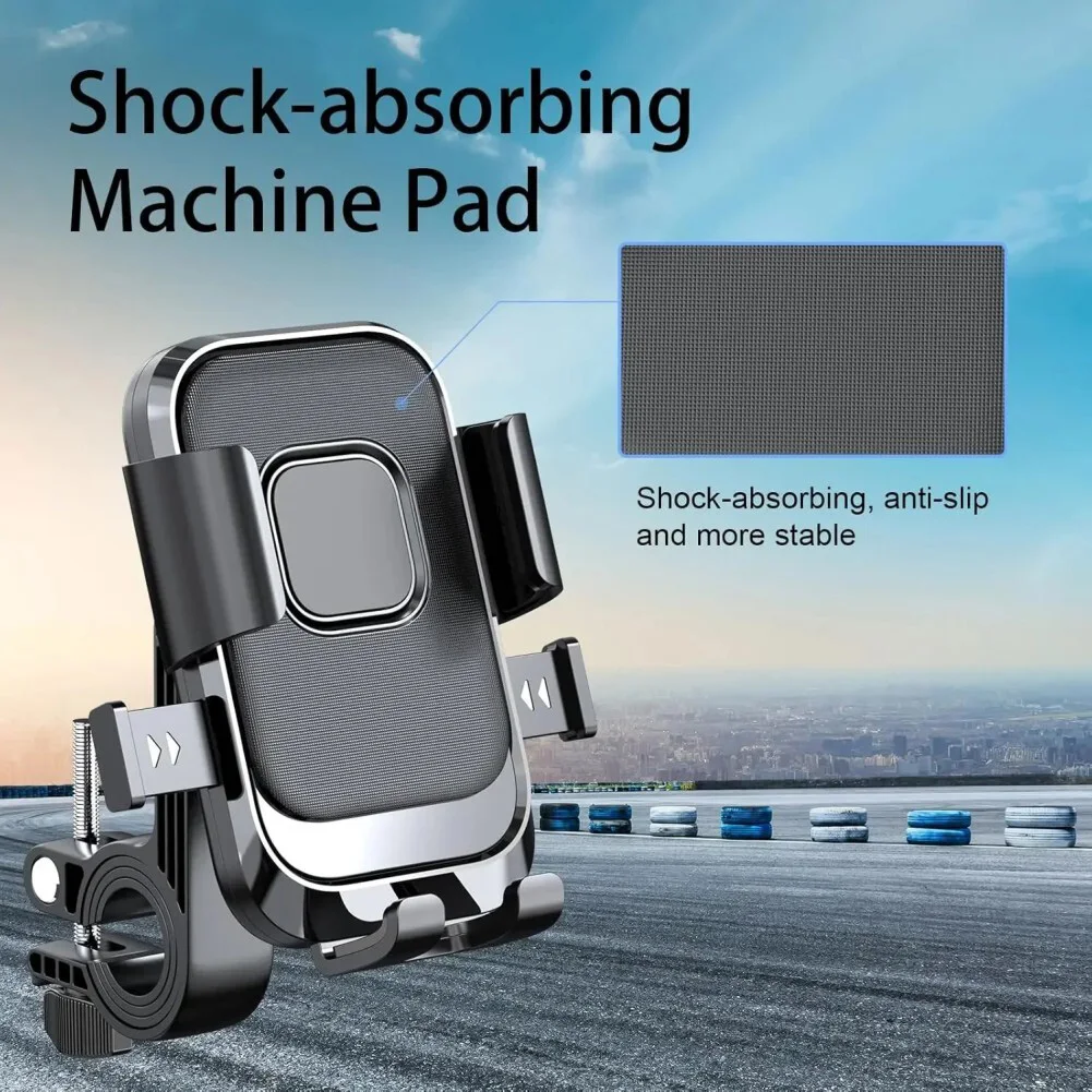 Motorcycles Phone Holder 360° Rotation Mobile Phone Navigation Bracket Motorcycles Accessories