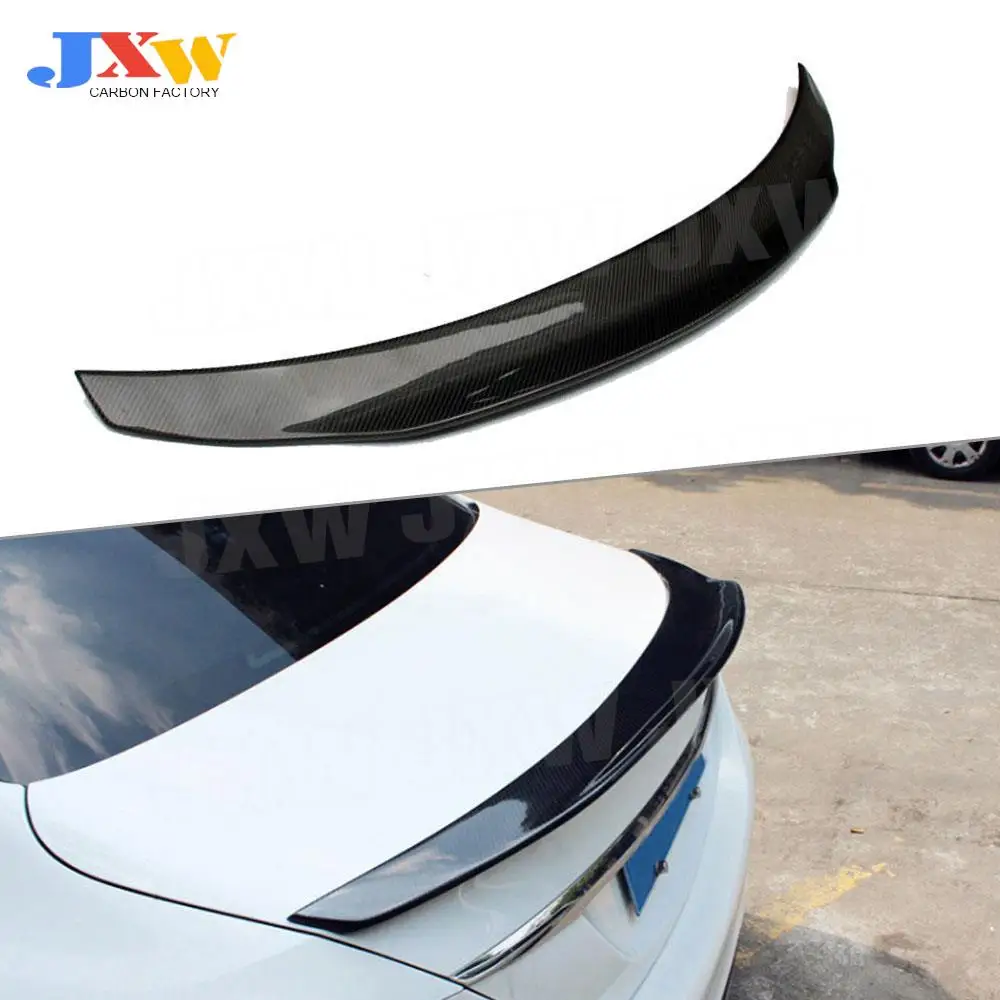 

Carbon Fiber FRP Rear Spoiler For Mercedes Benz E Class W213 Sedan E200 E220 E250 E300 2016-2019 Rear Boot Duck Wings