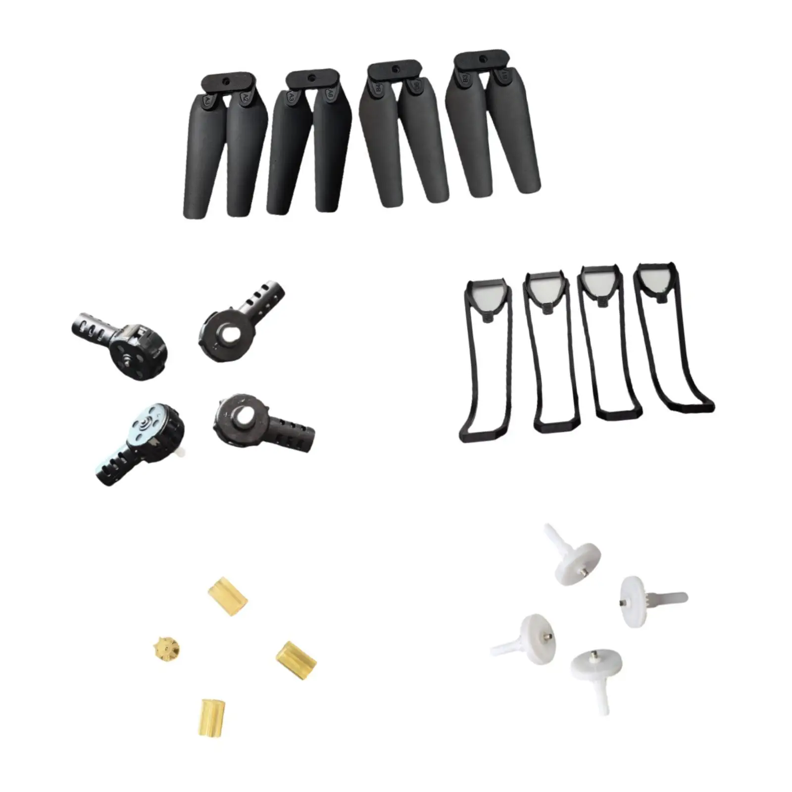 RC Quadcopter Peças de Reposição DIY Acessórios, Modificação, Substituição, Motores Dobráveis, Peças de Reparo para E525, S89, E88, E88Pro