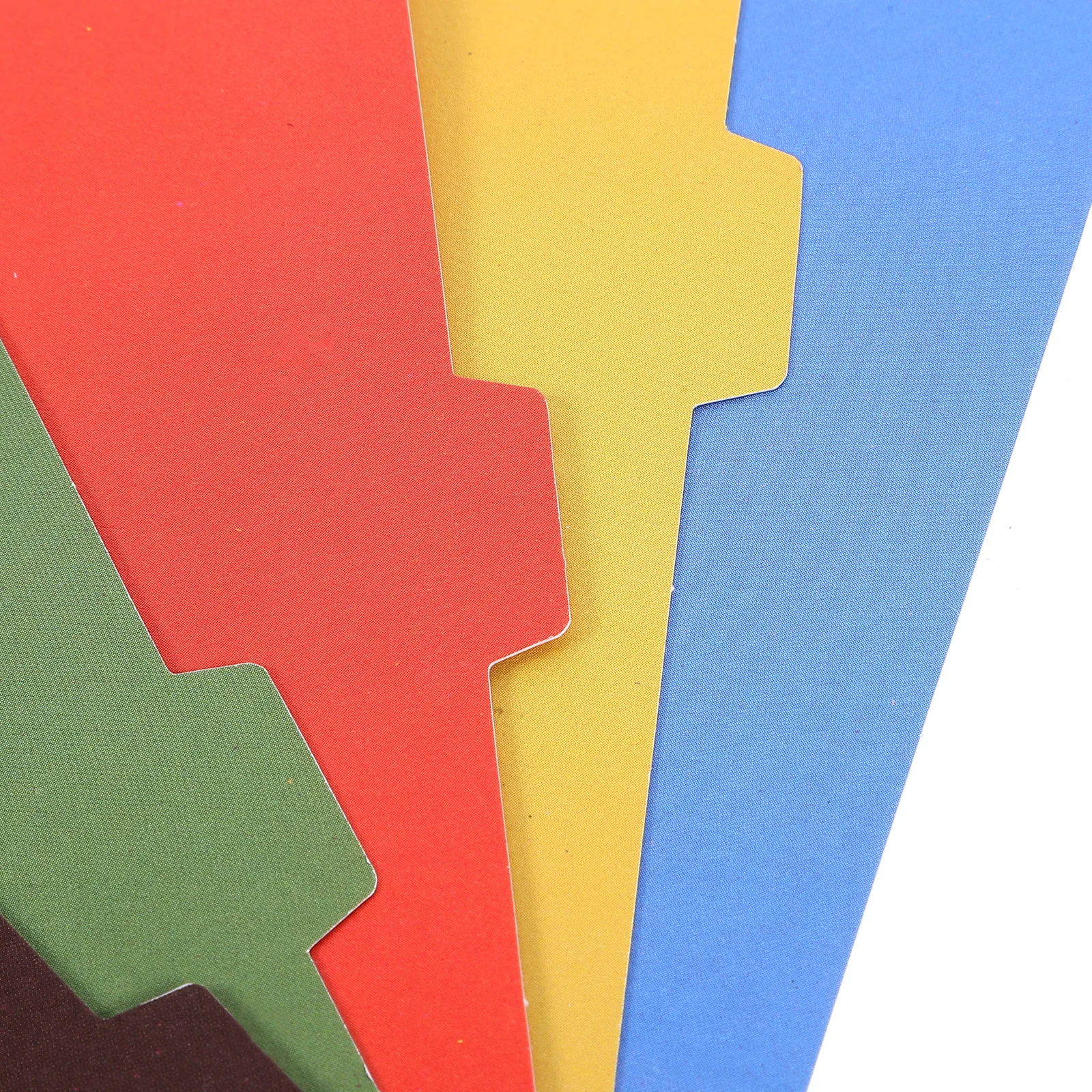 

2Sets Index Divider Paper Binder Tabs Detachable Office Notebook Tab Dividers for Loose-Leaf Binders Organizers Folder File