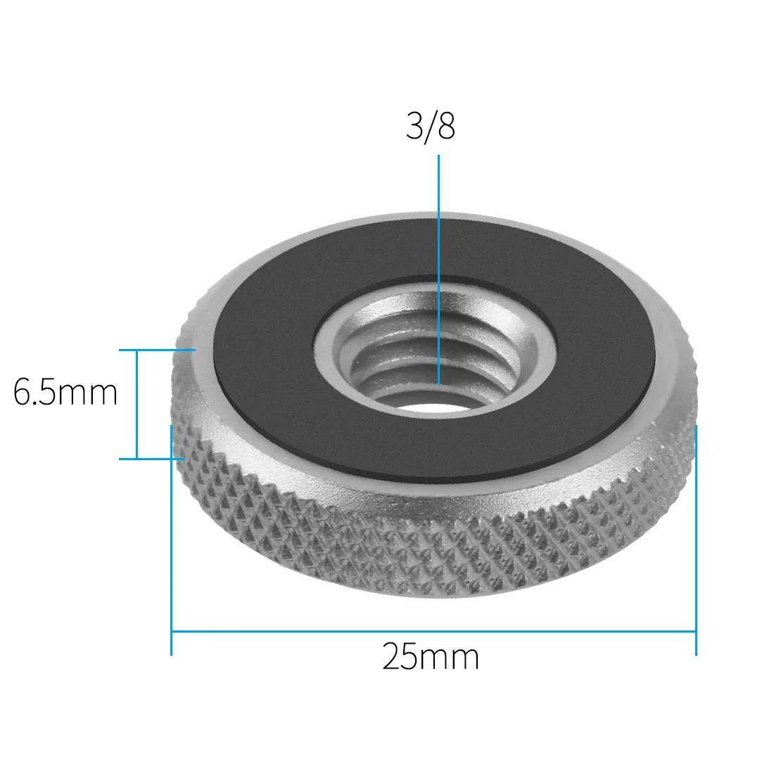 1/4" 3/8" Gewinde Schraube Mutter Halterung Verstärkte Blitzschuh Kamera Blitz Stativ Halterung Mikrofon für GoPro 13 12 Insta360 Osmo 360 Action 5pro – Detail 15