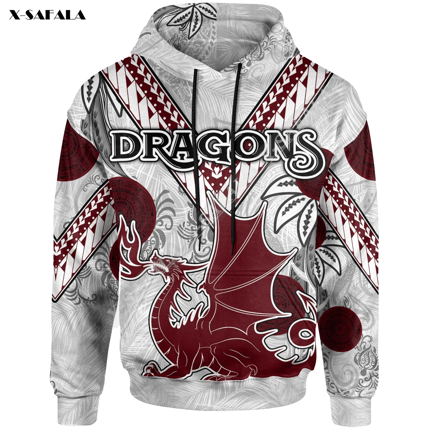 Australia Rugby Panthers  Dragons 3D Printed Hoodie Man Kids Child Outwear Zipper Pullover Sweatshirt Casual Coat Sport Game