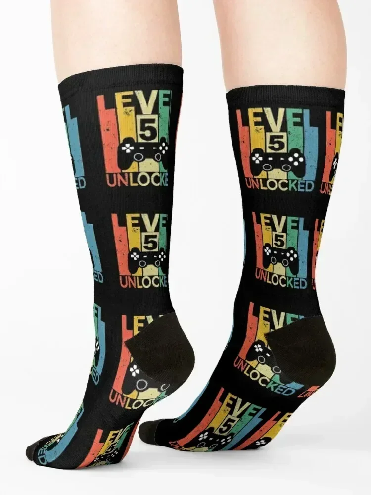 level 5 unlocked Socks Children's short soccer anti-slip New year's Women's Socks Men's