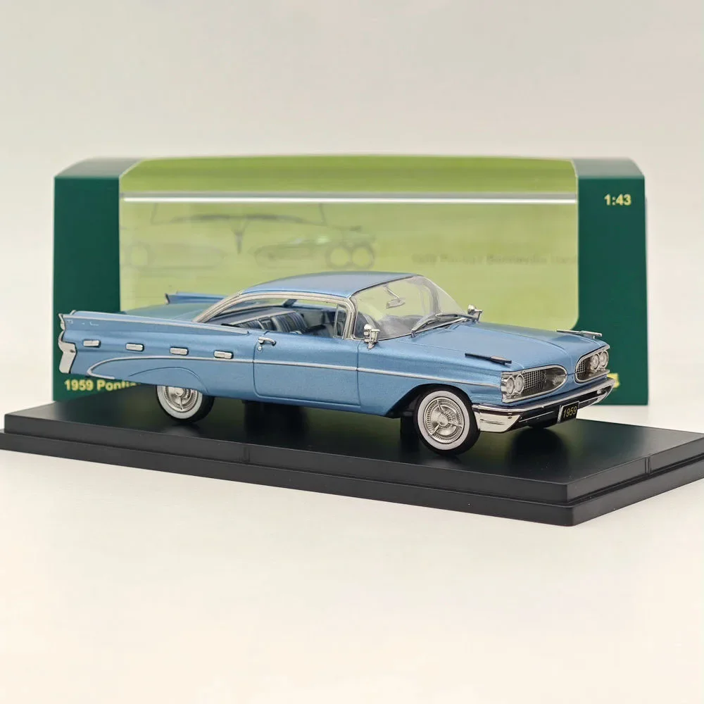 GFCC Diecast Alloy 1:43 Scale Pontiac Bonneville 1959 Supercar Cars Model Adult Toys Nostalgia Classics Souvenir Gifts Display